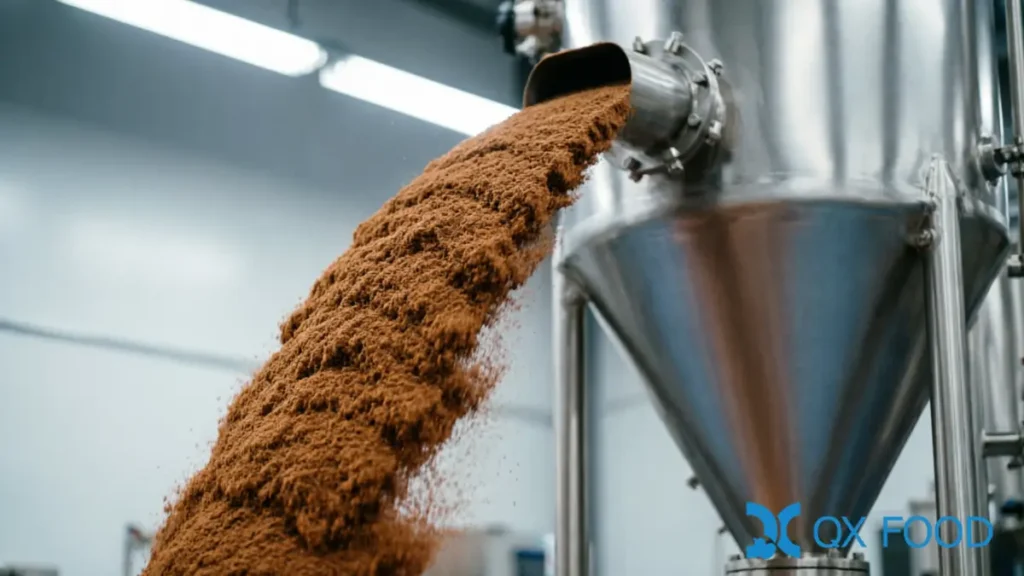 High nitrogen soy HVP powder HVP-FSAH, brownish-red premium grade fine powder with total N 4.13 g/100g