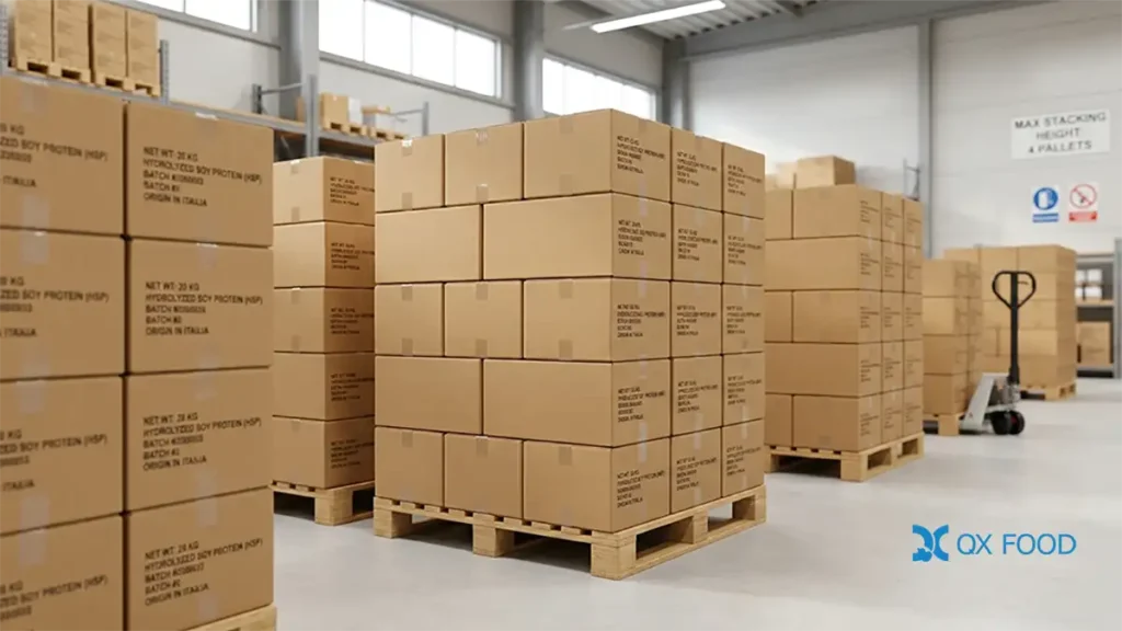 Hydrolyzed soy protein powder industrial packaging options 