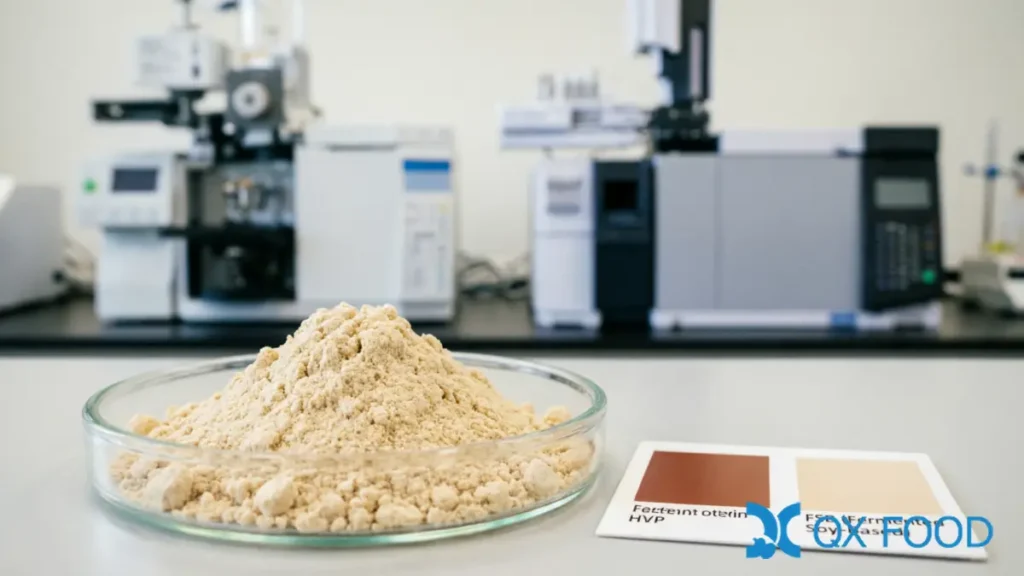 Light Color Soy HVP Powder | EU-Compliant FSB 4.2N - HVP-FSB 4 HVP-FSB light color soy HVP powder technical specifications with total N 4.2 and 3-MCPD ≤0.05