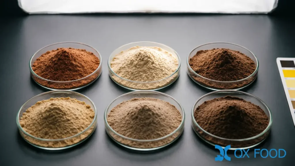 Light Color Soy HVP Powder | EU-Compliant FSB 4.2N - HVP-FSB 6 Qianxuan HVP powder range including light color EU-compliant FSB and other standard to premium options