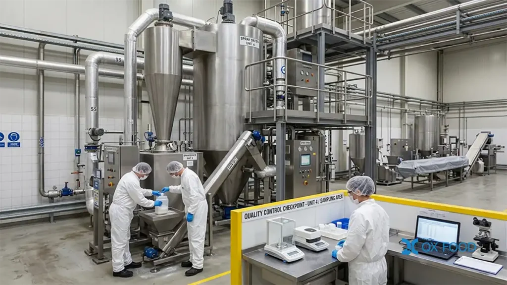 Specialty Flavor Hydrolyzed Soy Protein Powder - MF-01 4 Qianxuan hydrolyzed soy protein powder production quality control