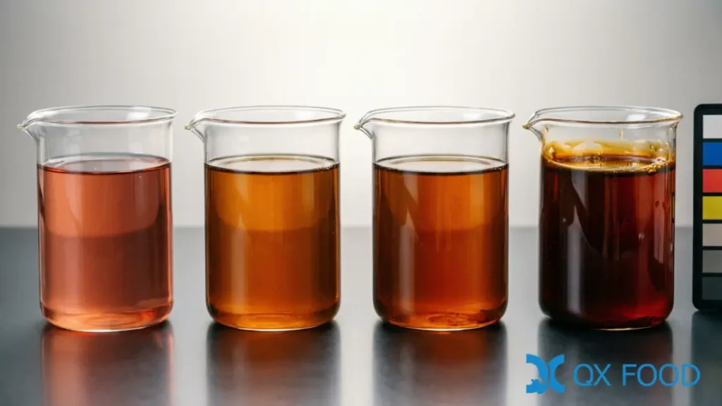 Economical Soy HVP Liquid | Cost-Effective Savory Base for Bulk Production - HVP-YSD 4 Soy HVP liquid four-tier comparison: HVP-YSD economical 17% solids, YSB standard 37%, YBI enhanced 37%, YSBH premium 38%