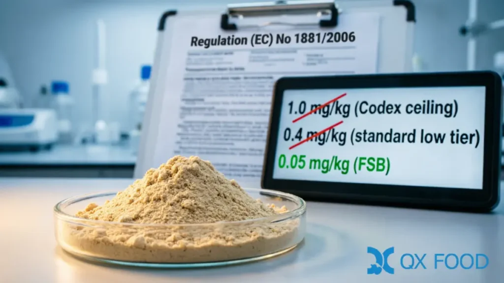 Light Color Soy HVP Powder | EU-Compliant FSB 4.2N - HVP-FSB 3 HVP-FSB 3-MCPD ≤0.05 mg/kg comparison with standard HVP and EU regulatory thresholds