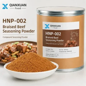Braised beef seasoning powder HNP-002 bulk compound flavoring powder in industrial packaging by Qianxuan Food
