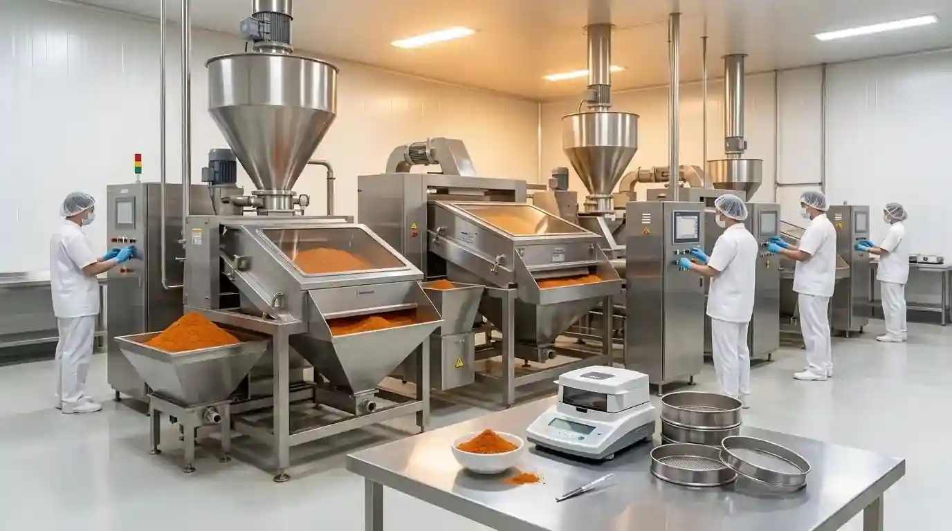 Qianxuan Food OEM private label spicy chicken compound seasoning powder manufacturing flavor signature development heat level tiering sodium reduction service
