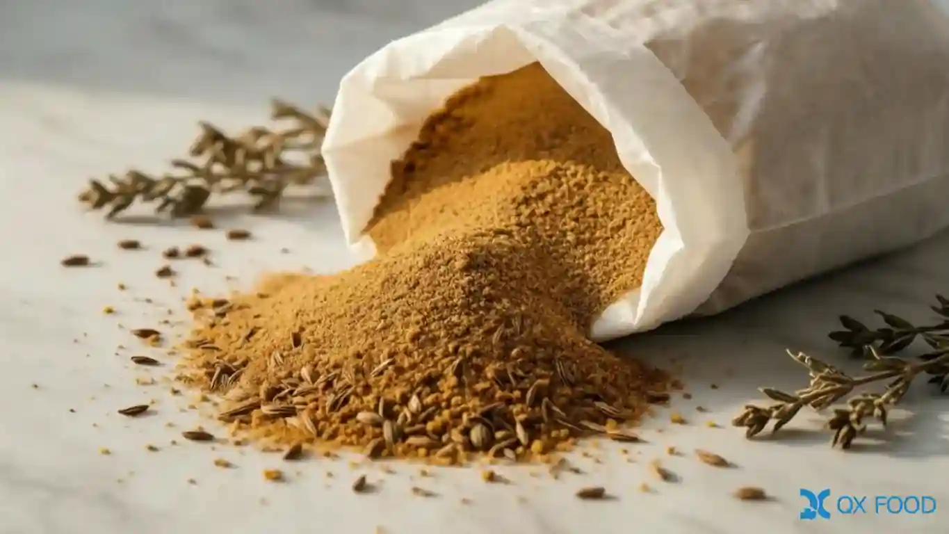 Cumin seasoning powder WK9901 bulk compound flavoring powder industrial packaging by Qianxuan Food
