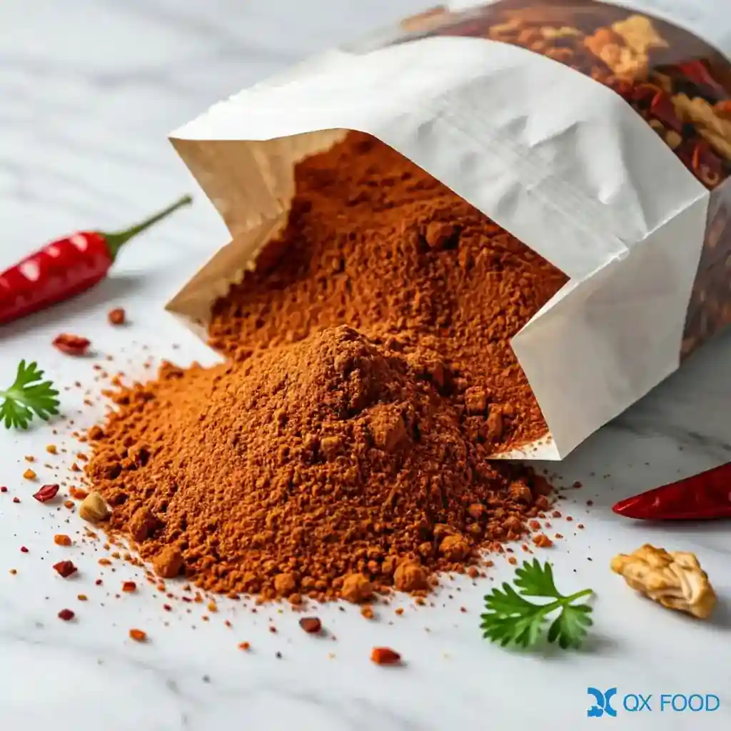 Spicy chili chicken seasoning powder XLJ-002 bulk compound flavoring powder industrial packaging by Qianxuan Food