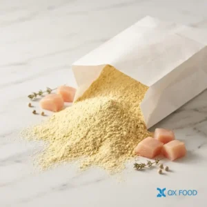 chicken seasoning powder manufacturer CFP-H19 natural chicken flavor powder OEM supplier spray dried chicken bouillon powder China