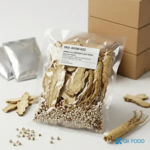 Angelica and ginseng herbal soup pack wholesale supplier SKU AGSM-K22