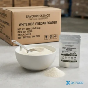 VNP-H07 adds rice vinegar aroma and bright acidity to instant seasoning packets, sauce packets, snack coatings, hot pot bases and prepared dishes.