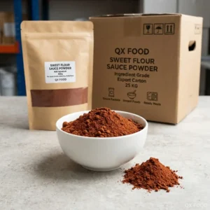 SFFP-H12 Sweet Flour Sauce Powder brings sweet bean sauce flavor in a spray-dried powder format for sauce packets, seasoning sachets, soup bases and ready meals.