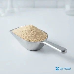 Brewed soy sauce powder with ester aroma, light tea-colored fine powder from high-salt diluted drip brewing