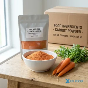 Carrot powder CRP-H23 natural spray dried carrot ingredient