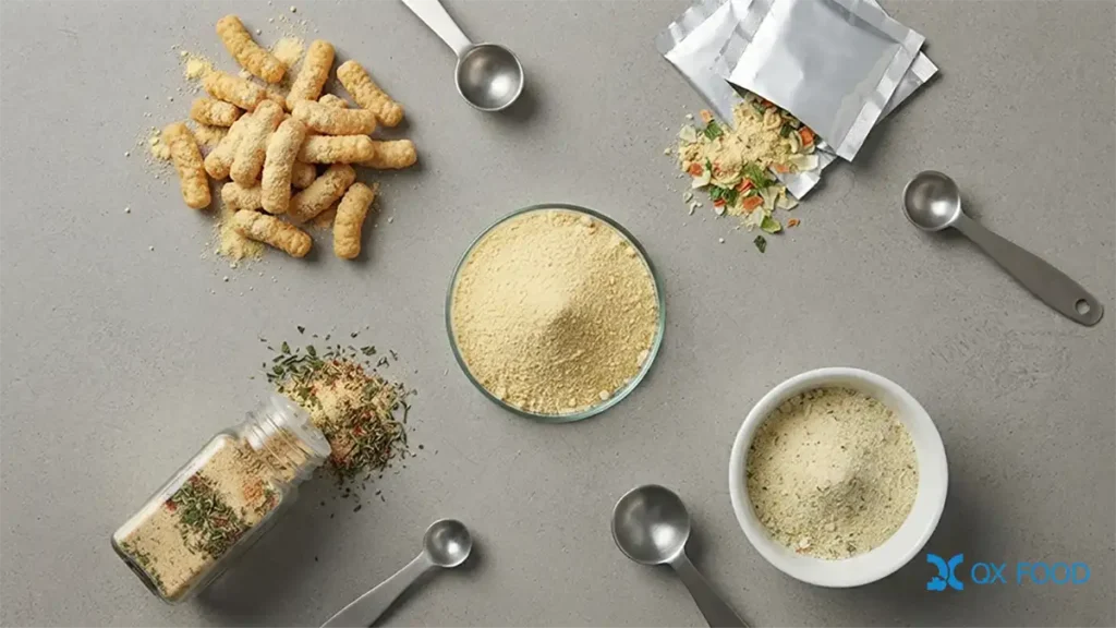 Chicken Extract Powder for Snack Seasoning & Compound Flavor Development CFP-H24 3 Chicken extract powder used in puffed snacks, instant noodles, compound seasonings, and soup bases