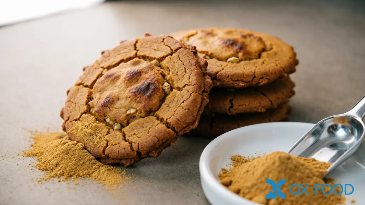 Ginger Powder DGP-W01 -- Pure Ground Dried Ginger for Food Manufacturing 3 Gingerbread cookies made with ginger powder DGP-W01