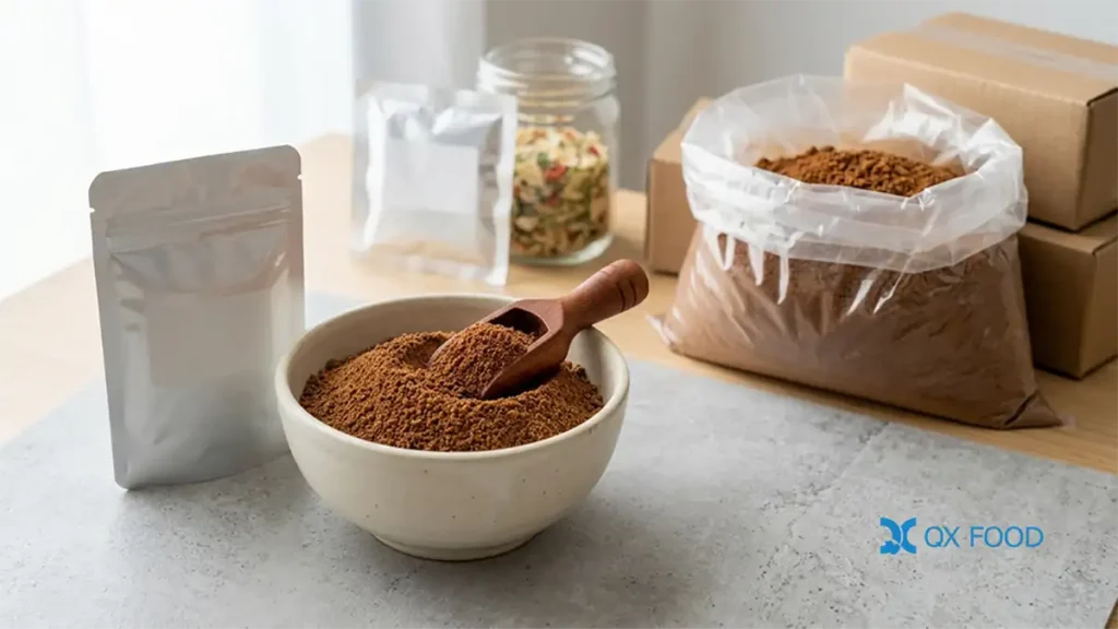 Soy Sauce Powder for Instant Food and Seasoning Sachets FSP-H03 2 Soy sauce powder for instant food FSP-H03 spray dried seasoning ingredient