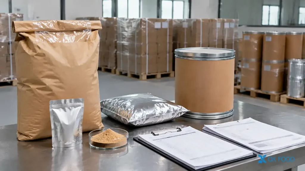 Soy Sauce Powder for Instant Food and Seasoning Sachets FSP-H03 7 FSP-H03 soy sauce powder sample 20 kg bulk packaging COA and OEM supply