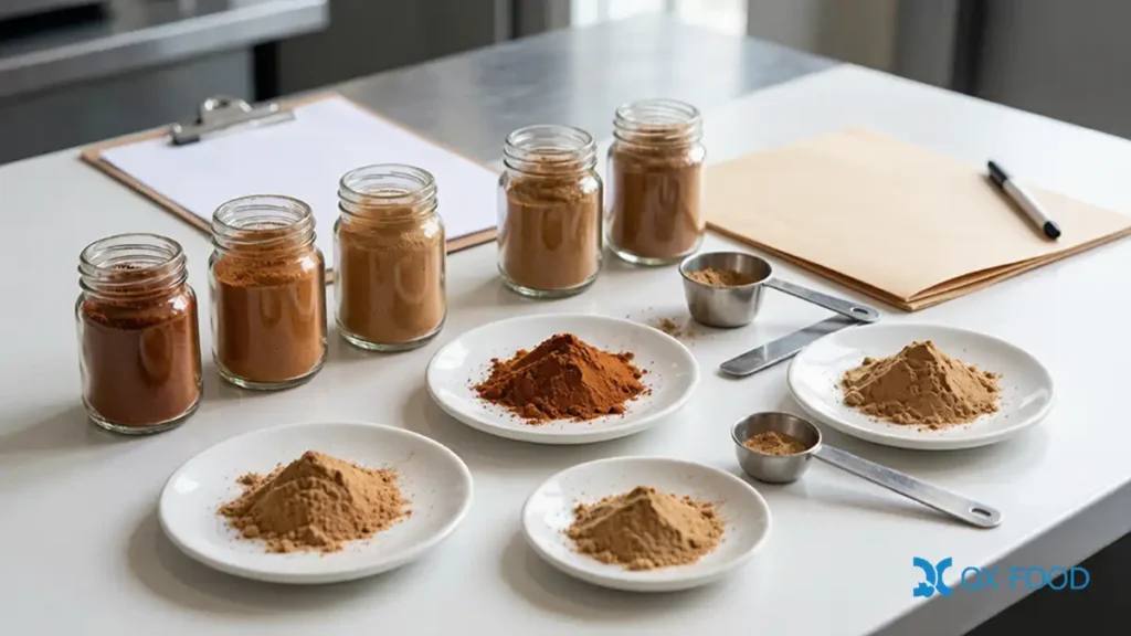 Soy Sauce Powder for Seasoning Mixes and Dry Sauce Bases FSP-H04 3 FSP-H04 soy sauce powder specification sample allergen and COA review