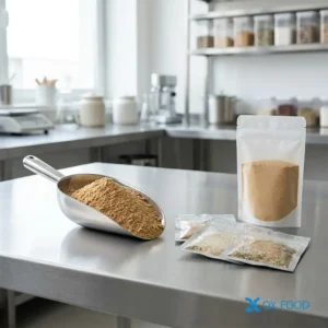 Soy sauce powder for sauce packets and instant seasoning