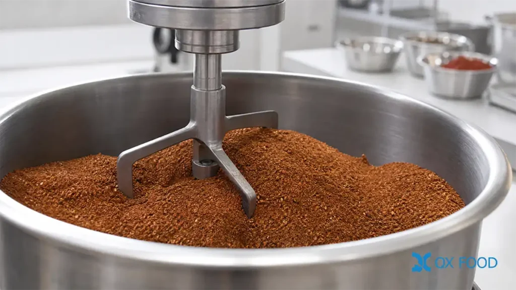 Umami-Enhanced Soy Sauce Powder with I+G for Marinades FSP-H06 4 Soy sauce powder with I+G blended into dry marinade and seasoning mix for food manufacturing