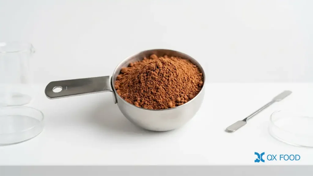 Umami-Enhanced Soy Sauce Powder with I+G for Marinades FSP-H06 2 Spray drying process flow for soy sauce powder with I+G addition highlighted at batching stage, from raw materials to finished powder