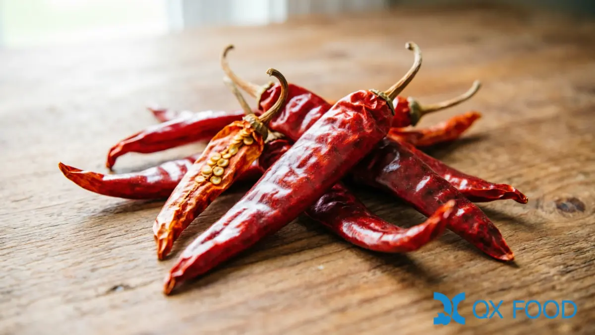 Extra-hot dried chili peppers -- raw material for HCC-C19