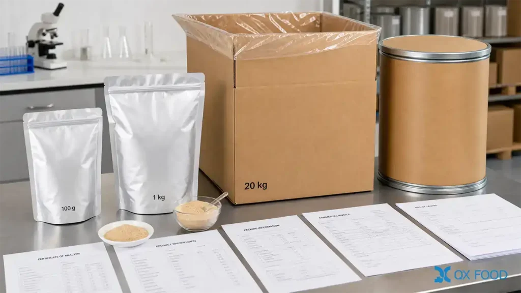 Acid Hydrolyzed Vegetable Protein Powder for Marinades HVP-H02 6 HVP-H02 soy HVP powder sample bags 20 kg packaging COA and export documents