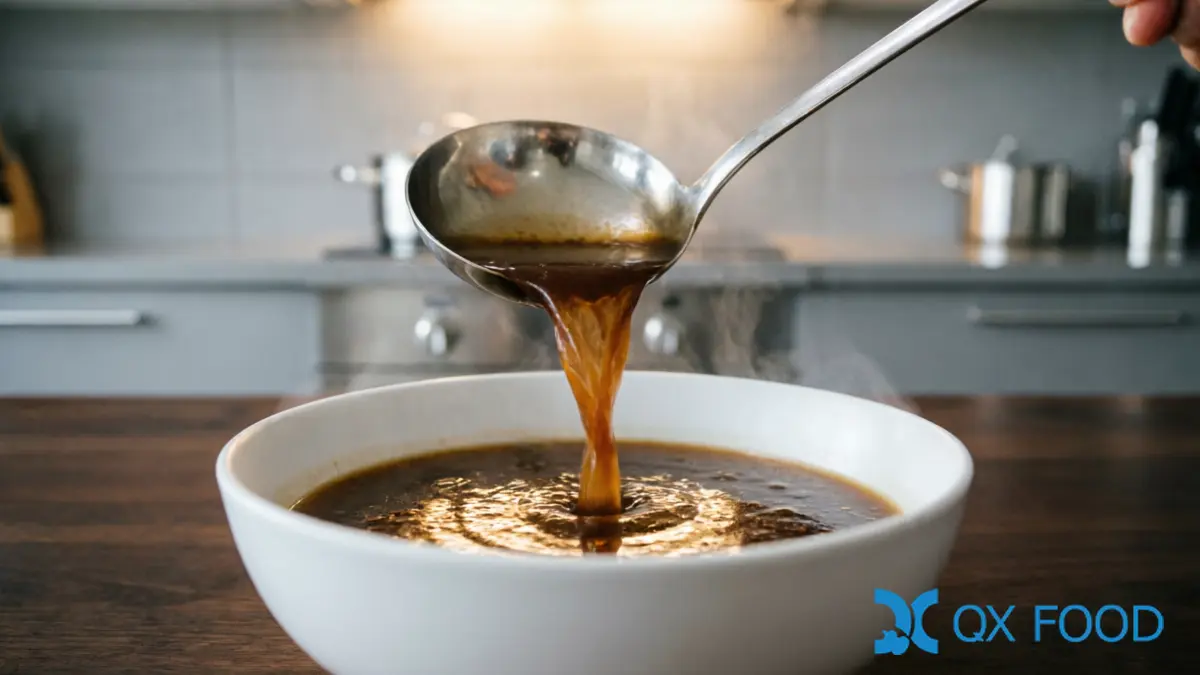 Fermented bean powder soup base application