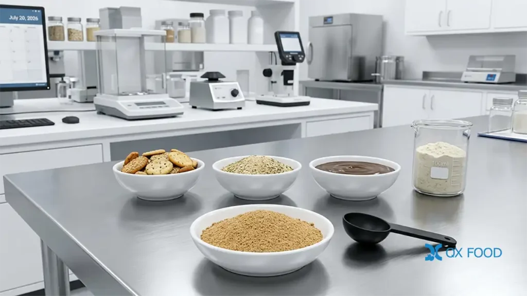 Soy Sauce Powder for Sauce Packets and Instant Seasoning FSP-H05 5 Mixed protein soy sauce powder for snack and compound seasoning applications