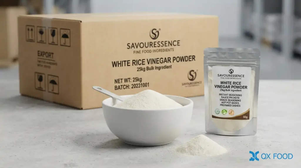 Rice Vinegar Powder for Instant Seasoning and Sauce Packets VNP-H07 2 Rice vinegar powder for instant seasoning and sauce packets VNP-H07