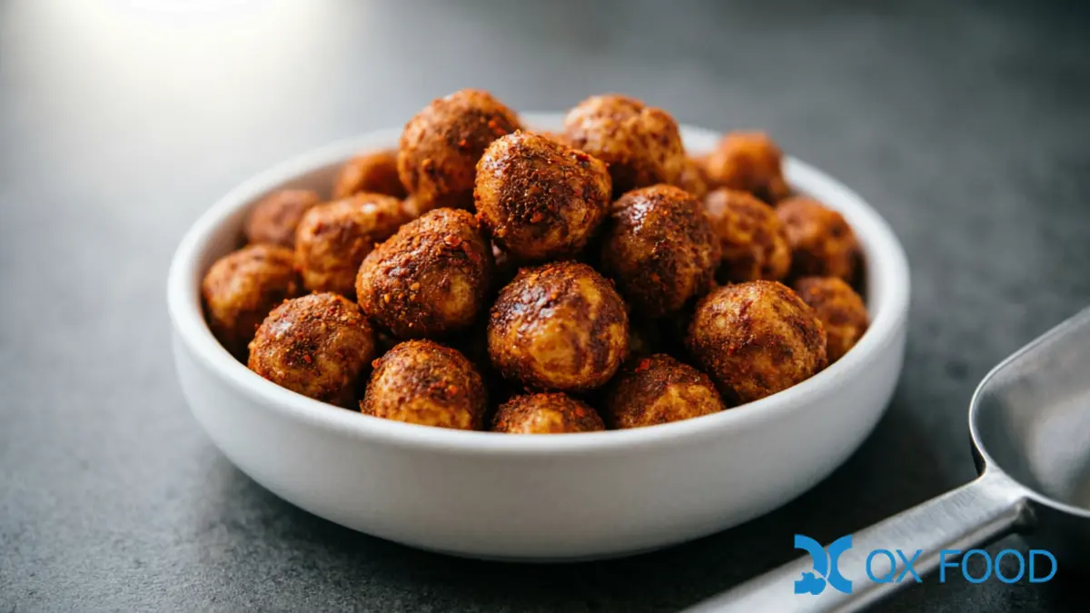 Sichuan Pepper Powder SPP-B02 -- Pure Prickly Ash, Natural Mala Numbing Spice for Food Manufacturing 3 Mala-flavored snacks seasoned with Sichuan pepper powder SPP-B02