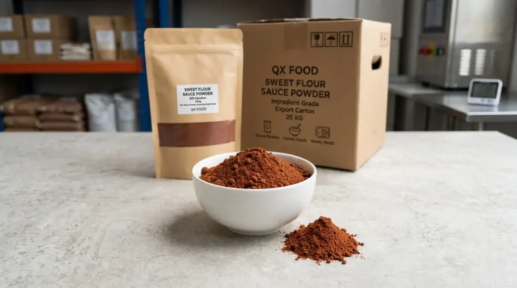 Sweet Flour Sauce Powder for Sauce Packets and Instant Food Seasoning SFFP-H12 2 Sweet flour sauce powder for sauce packets sweet bean sauce powder for instant food seasoning and ready meals