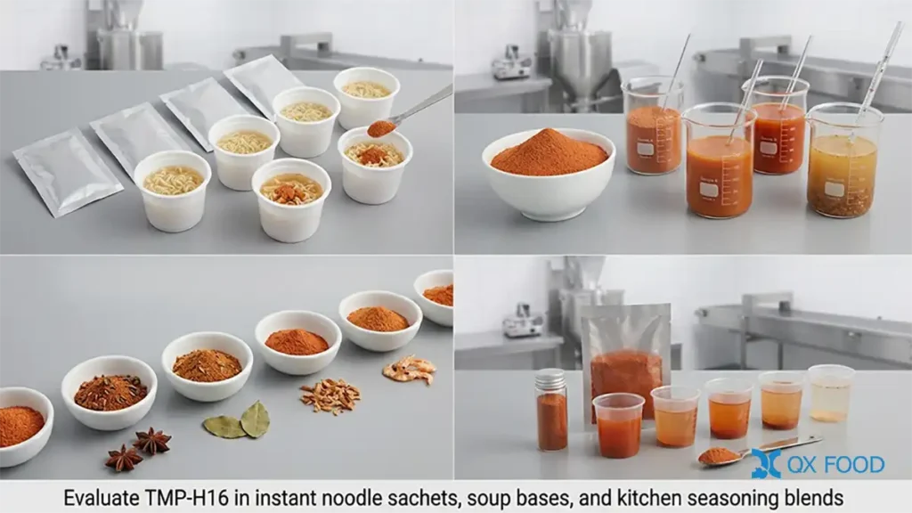 Tomato Seasoning Powder for Noodles and Soup Bases TMP-H16 3 Tomato powder for noodle seasoning soup base and instant food formulation