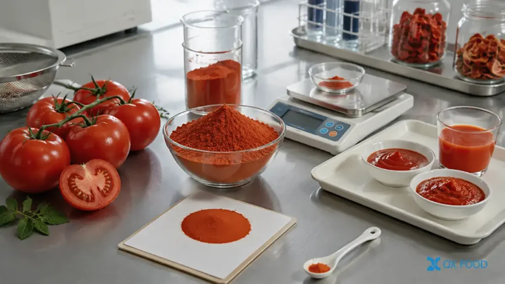 Organic Tomato Powder for Food Manufacturing TMP-H20 5 Pure additive free tomato powder for clean label food product development