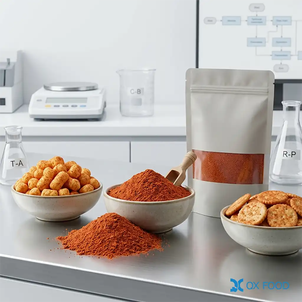 Tomato Flavor Seasoning Powder for Puffed Snacks TMP-H17 1 Tomato flavor seasoning powder for puffed snacks TMP-H17
