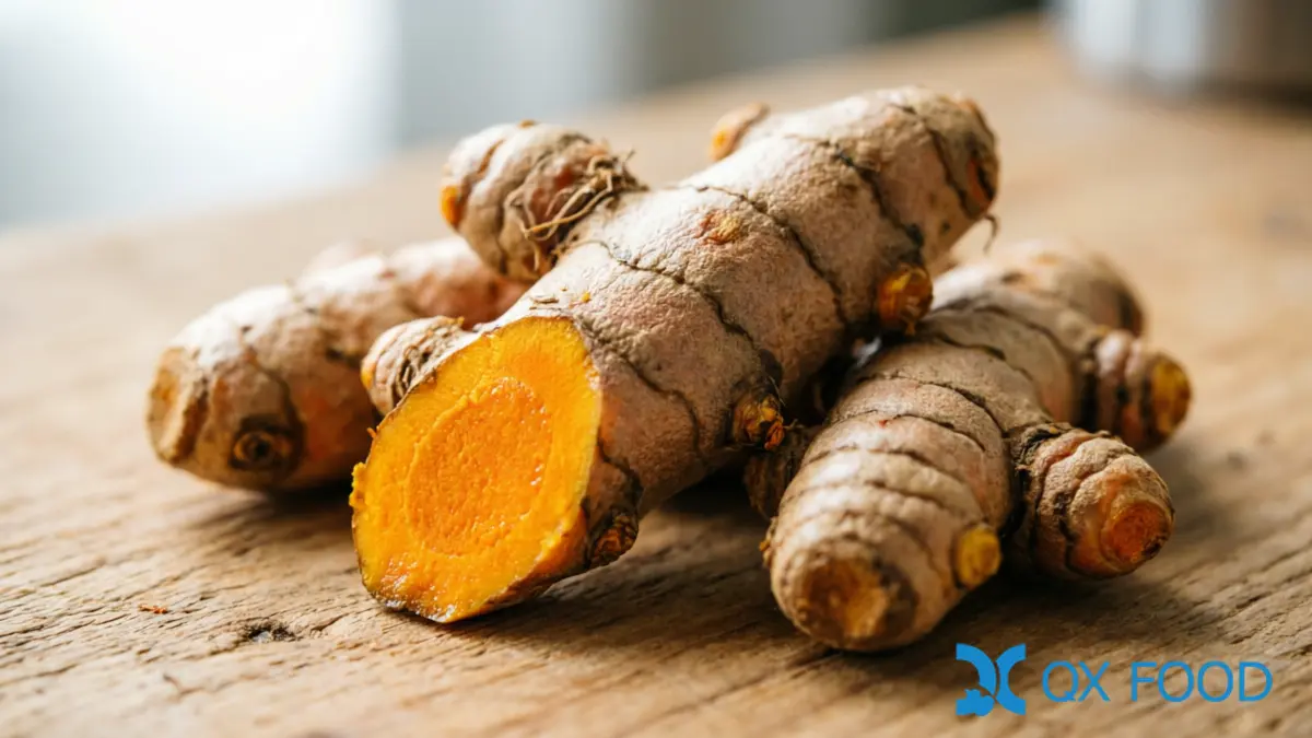 Fresh turmeric rhizomes from Yunnan -- raw material for TP-K37