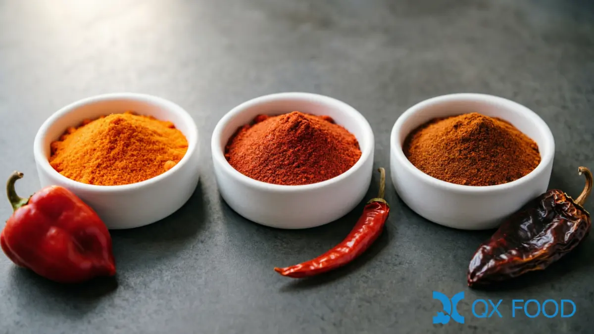 Paprika vs chili powder varieties: sweet paprika, hot paprika, and smoked paprika types