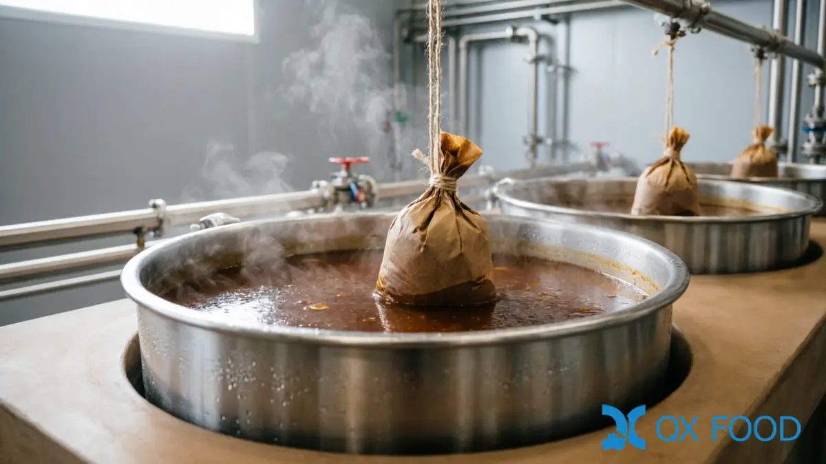 Braised Meat Stock Management — Batch Consistency in Industrial Braising Lines