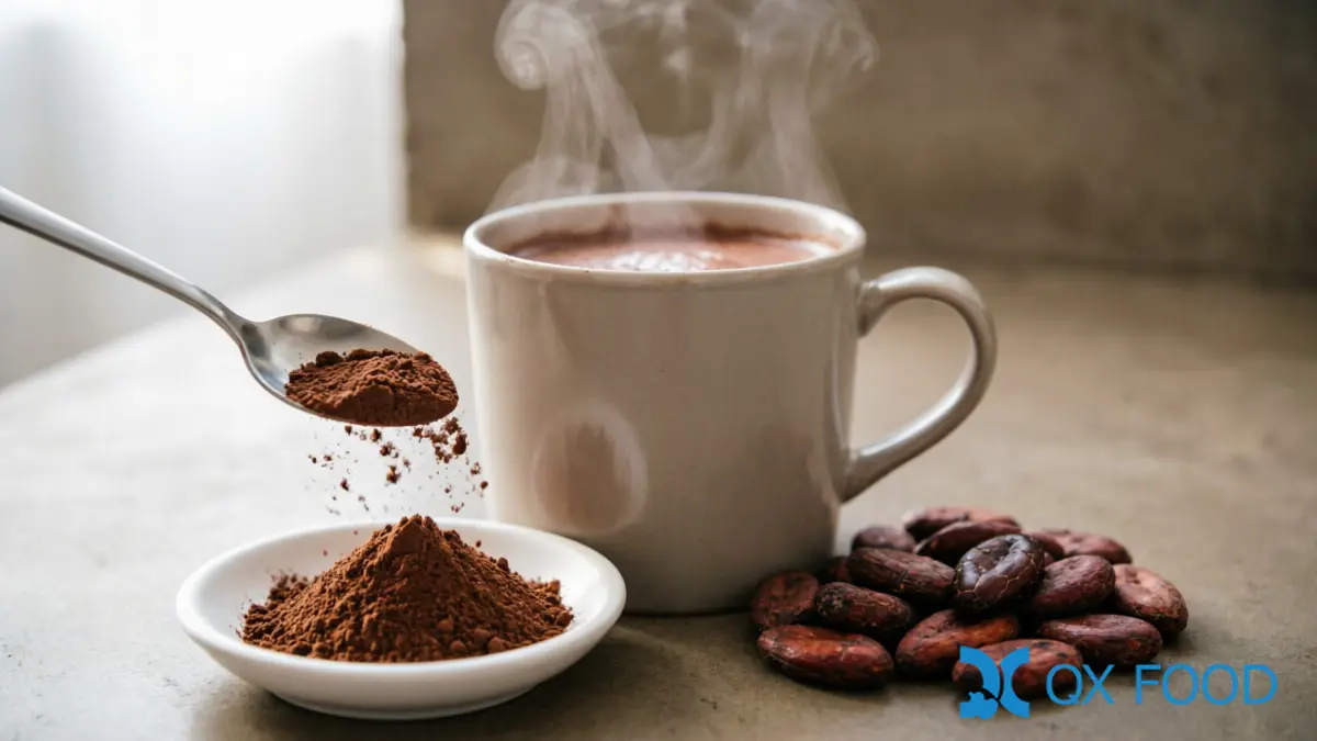 Cocoa Powder in Hot Cocoa ??COP-K41 Beverage Application