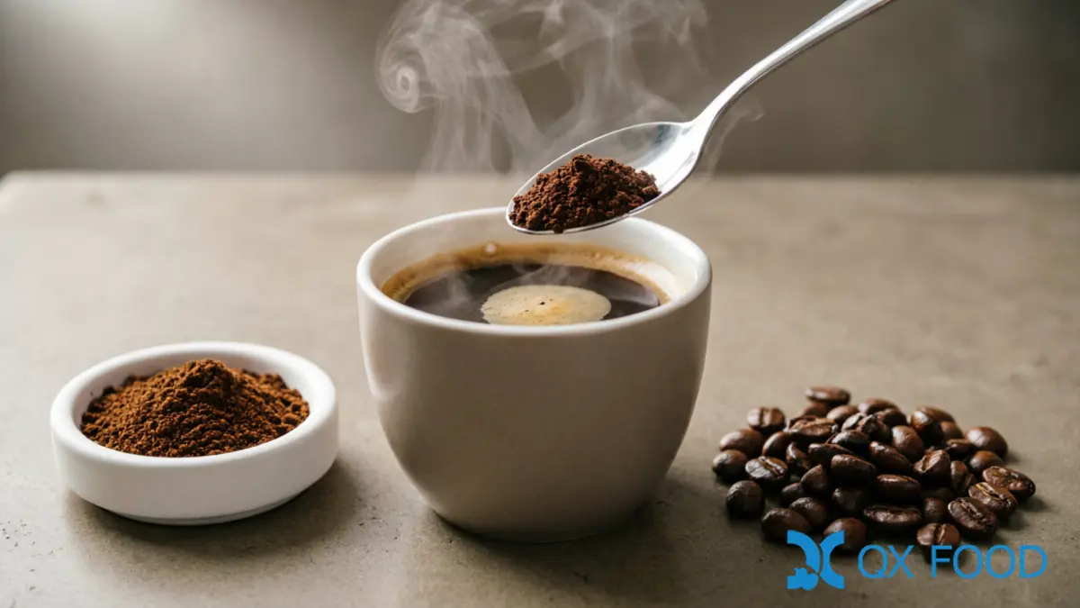 Coffee Powder in Instant Coffee Drink — COP-K42 Beverage Application