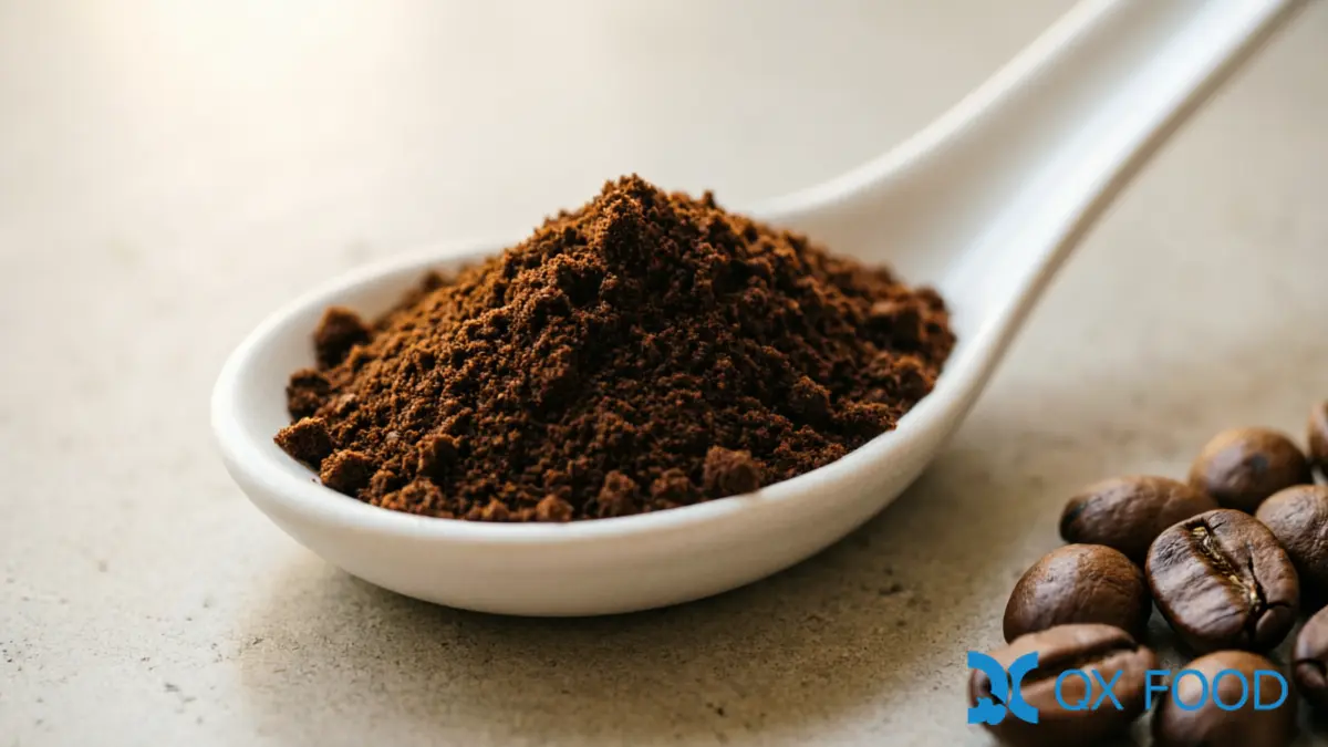 Coffee Powder Texture Closeup — COP-K42 Ultra-Fine Ground Coffee