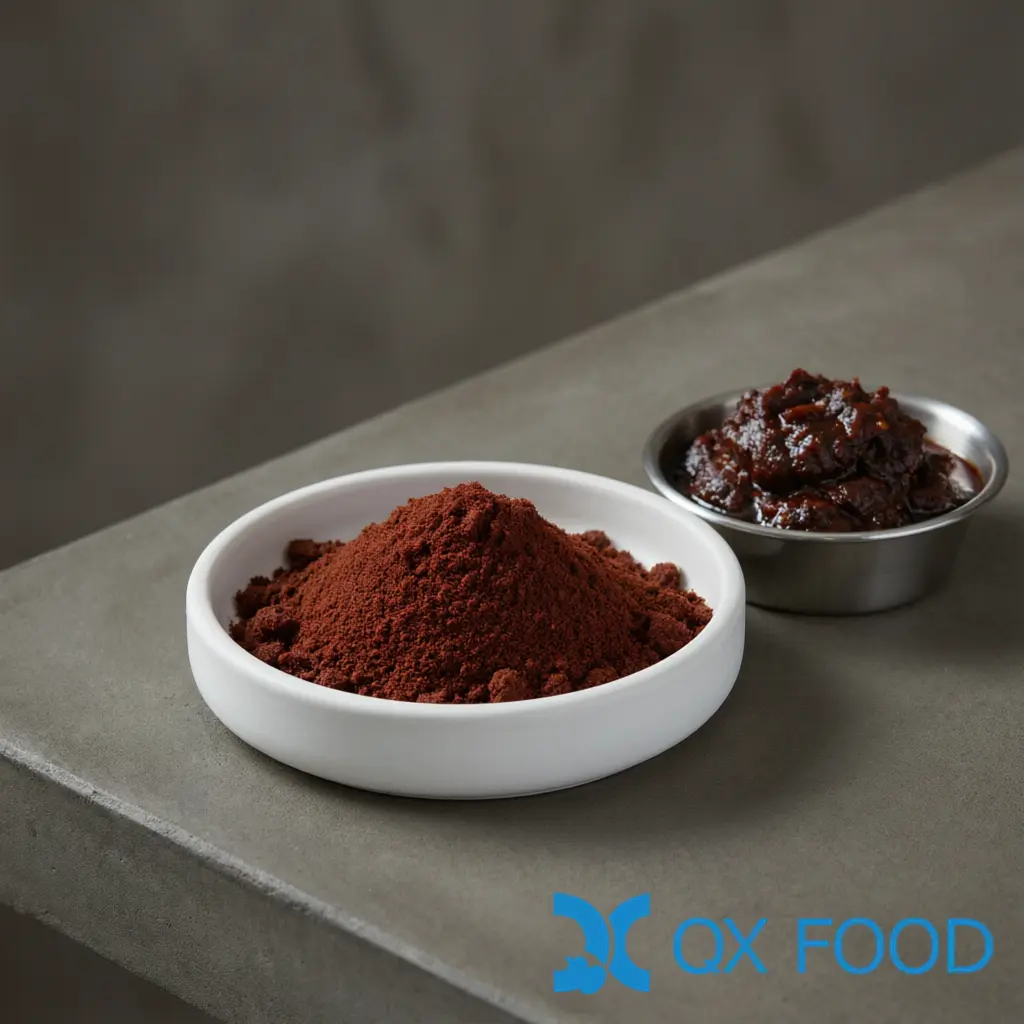 Fermented Bean Paste Powder: Sichuan to Global Applications | QXFOOD 2 Fermented Bean Paste Powder ??Spray Dried Doubanjiang for Industrial Seasoning