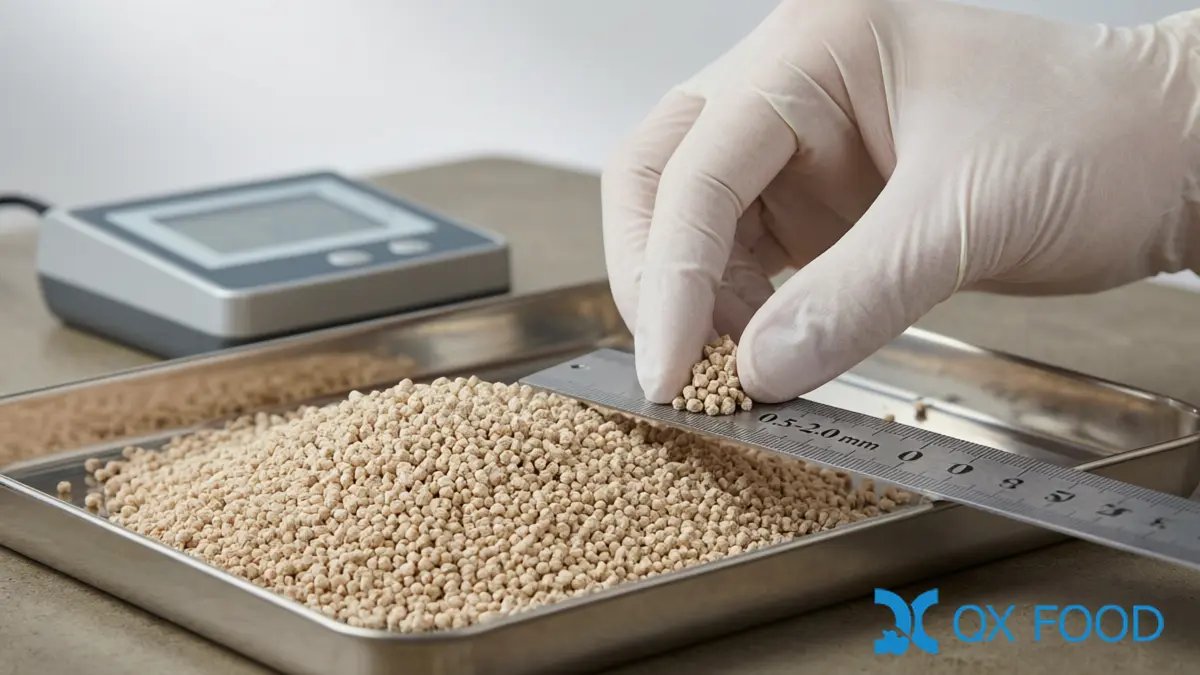 Seasoning Granules vs Powder: When Granulation Improves Food Production 6 Seasoning Granules - Sieve Analysis and Quality Inspection