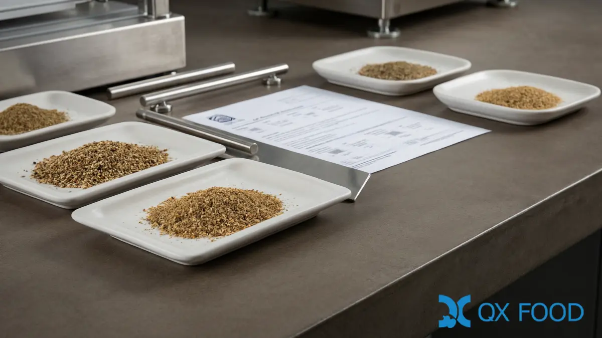 Ground Spice Specification and COA Review