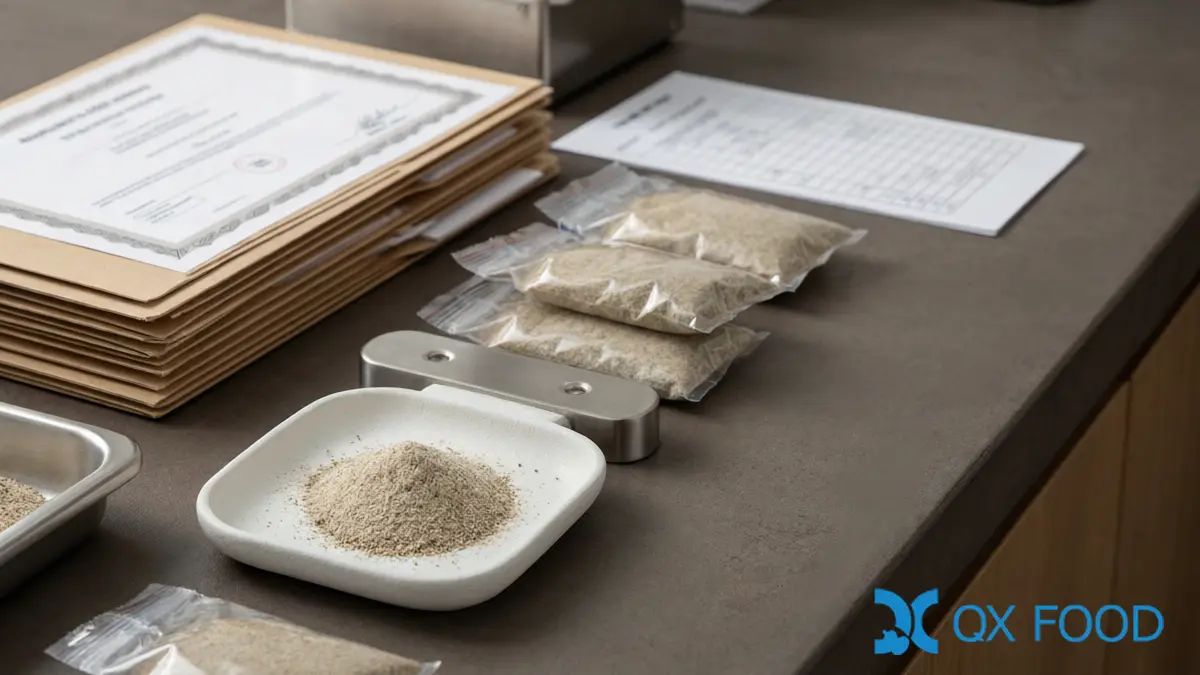 Halal Evidence Records - Certificates, Specifications and Batch Documentation