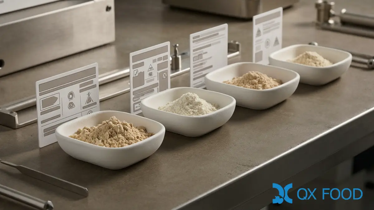 HVP Raw Material Selection: Soy, Wheat, Corn, Pea 5 Allergen and Labeling Status by HVP Protein Source