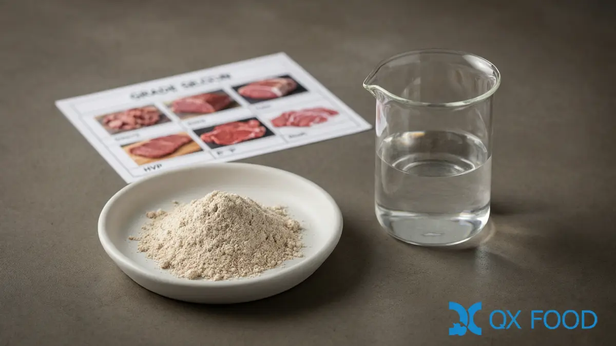 HVP in Processed Meat: Brine Compatibility, Emulsion Integration and Cook Validation 5 HVP Form Selection for Meat Processing - Brine, Emulsion and Surface Applications