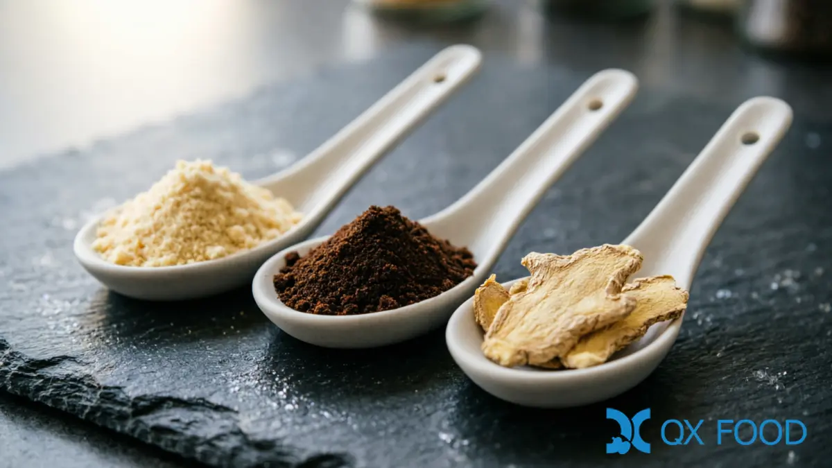 Low-Moisture Seasoning Powders for Instant Soup — Garlic, Soy Sauce and Ginger for Stable Flavor
