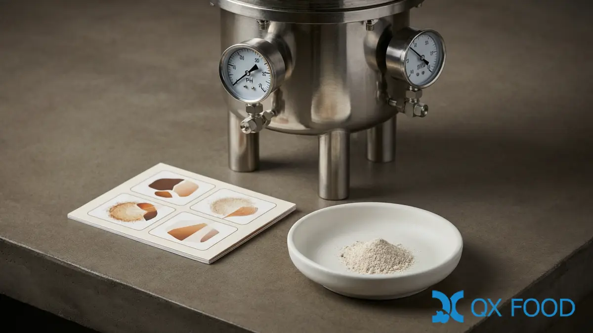 Maillard Reaction Flavor - Process Variables of Temperature, Time, pH and Water