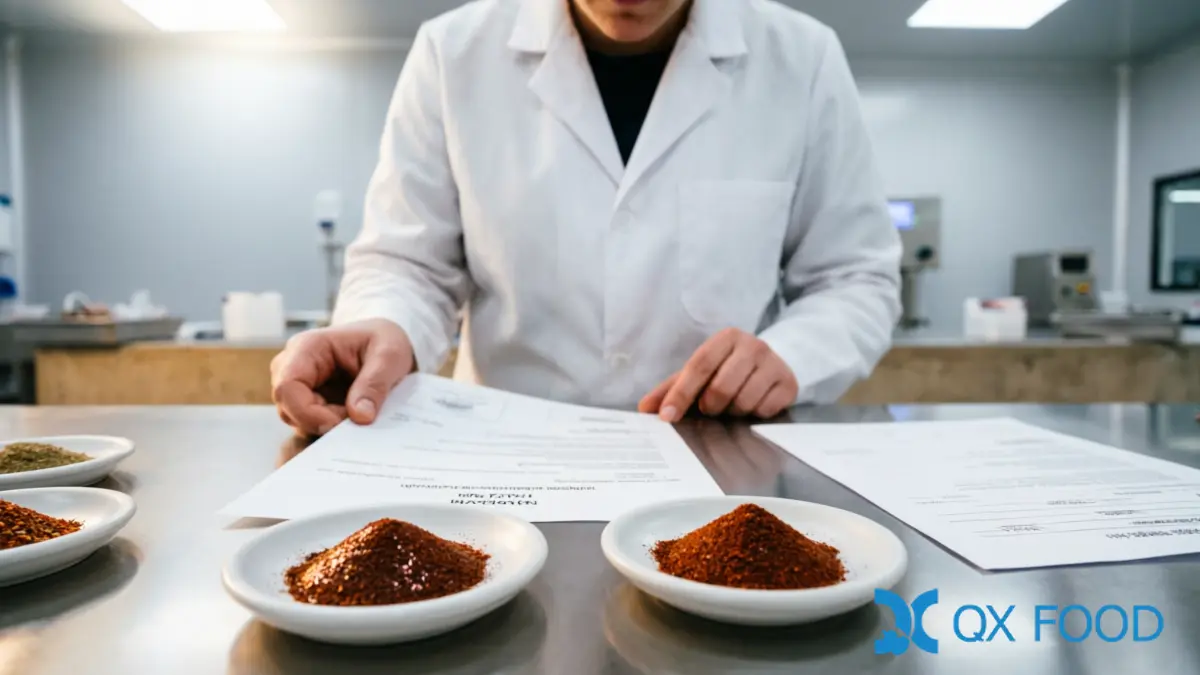 Meat Spice COA Verification — Measured Volatile Oil and Micro Values in QC